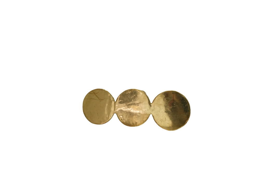 Tri-circle Brass Ring