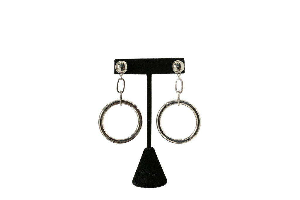 Fashion Silver Dangle Earrings