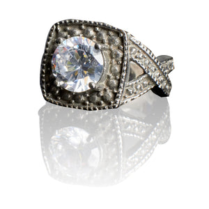 Antique with Diamond Ring